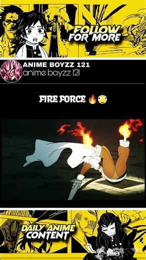 SHINRA VS SHO | FIRE 🔥 FORCE | #anime #fireforce #fireforceanime #fireforceseason3 #fireforceamv