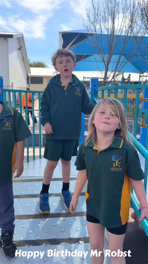 Today we celebrated Mr Robst birthday!! How old do you think Mr Robst is?? I’ll give you a hint - he isn’t 94!! | Port Lincoln Junior Primary School