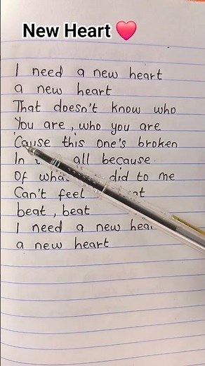new heart ❤️ song by Crash Adams #lyrics #songlyrics #music #crashadams #newheart