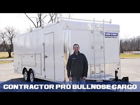 Sure-Trac Enclosed Contractor Pro Bullnose Cargo