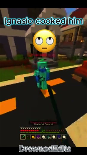 Evident vs Ignacioblade #shorts #minecraft #gaming