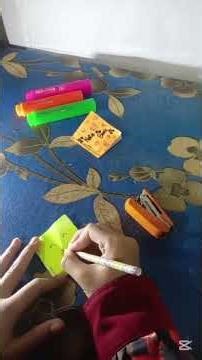 diy mini note book at make 📖📙 #diy#mini#notebook