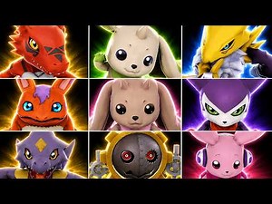 Digimon Tamers All Main Evolutions 4k