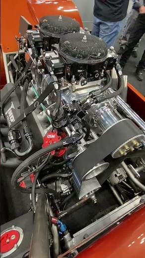 Mini Cooper Dragster Features a Supercharged 532 cid Wedge Engine from Indy Cylinder Head