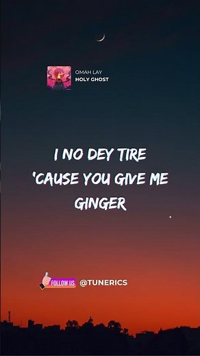 Omah Lay - Holy Ghost (Lyrics) #lyrics #omahlay #holyghost