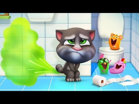Fedorento Tom e a Pegadinha Misteriosa ⭐ Talking Tom LIVE ⭐ Desenhos Animados