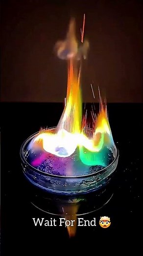 The Science of Colored Flames: Copper Sulfate & Alcohol Experiment.