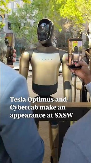 Tesla hosts SXSW pop-up featuring Cybercab in Austin