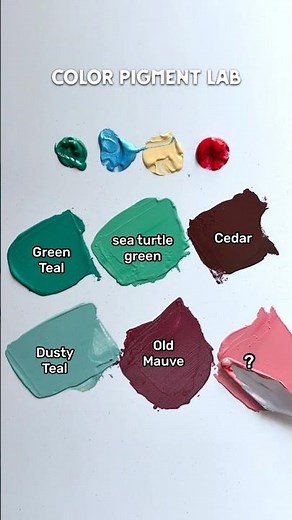 Beautiful color harmony color mixing 💚💙🍦♥️ #art #colormixing #asmr #satisfying