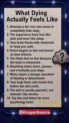 What Dying Actually Feels Like Not Like Movies | #shorts