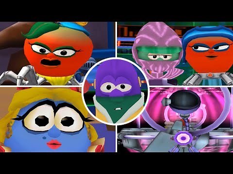 VeggieTales: LarryBoy and the Bad Apple All Bosses (PS2)