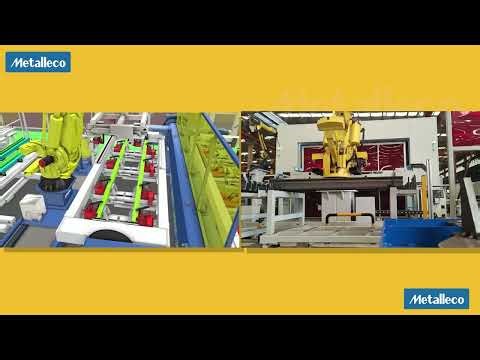 Fully Automated Forklift Mast Welding Station | Intelligent Robotics by Metalleco