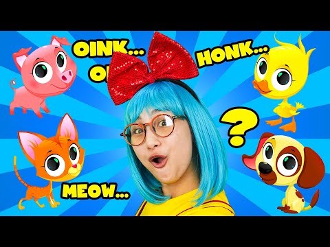 Animal Sounds - Children's Song +MORE | TigiBoo Kids Songs