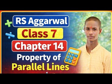 Rs Aggarwal book class 7,ch 14 all que ans explain,