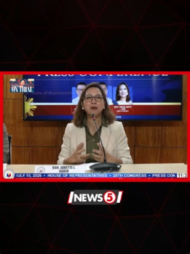 'MY GOD! THAT'S A BIG LIE' Tinawag na bullying ni House Deputy Speaker Rep. Janette Garin ang mga kumalat na memes ni Lead House prosecutor Rep. Gerville Luistro matapos ang unang araw ng impeachment trial ni Vice Pres. Sara Duterte. Pinuna kasi ng ilang netizens ang pananalita ni Luistro sa pagbubukas ng trial dahil sa laway ng mambabatas.