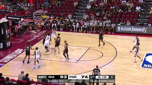 Rayan Rupert (6 points) Highlights vs. Miami Heat