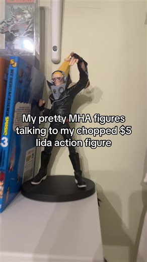 Iida Action Figure Chopped: MHA Figures Interaction