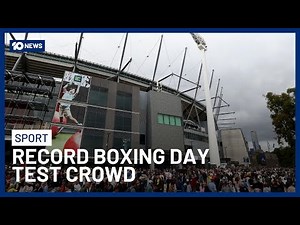 Boxing Day Test Draws 93,000 Fans Amid Heavy Security At The MCG | 10 News