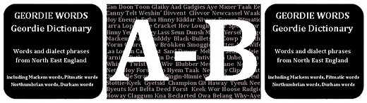 Geordie Dictionary : A-B