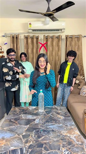 Try this game with your family🫣 #zidaanshahidaly #family #shorts