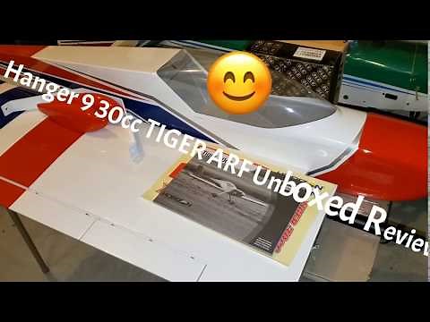Hanger 9 Tiger 30cc ARF Unboxed & Review
