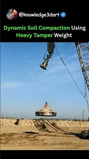Dynamic Soil Compaction Using Heavy Tamper Weight