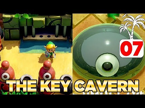 The Key Cavern & Slime Eye in Link's Awakening Switch - 100% Walkthrough 07