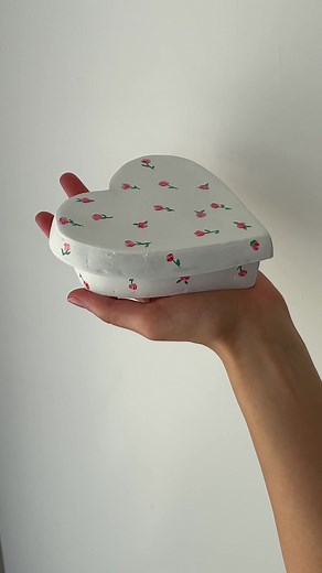 DIY Heart Clay Tray - Creative Pottery Ideas for Home Decoration