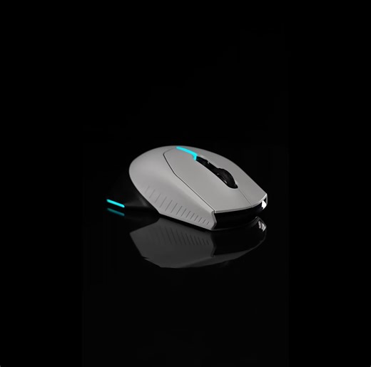 外星人（Alienware）AW620M游戏鼠标 双模2.4g无线高端专业电竞宏鼠标 RGB灯效 磁力回弹人体工学设计 情人节礼物 黑色