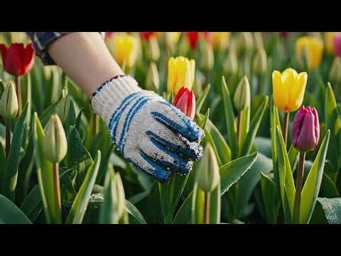 An 8-second Timelapse | Tulip Growth A Patient Journey. #shorts #timelapse #flowers #tulip