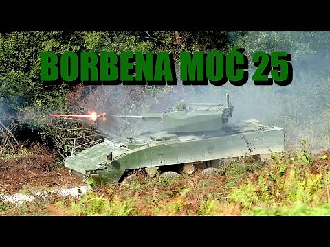 BORBENA MOĆ 25 - Croatian Military Combat Power! - Huge Live Fire Exercise!
