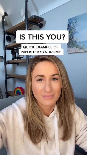 Do you recognise these examples of imposter syndrome? Let me know in the comments. #dailyinspiration #edutok #impostersyndrome #blame #selftalk