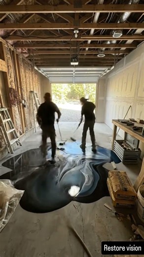 Garage Restoration Timelapse 🔥 #shorts #restoration