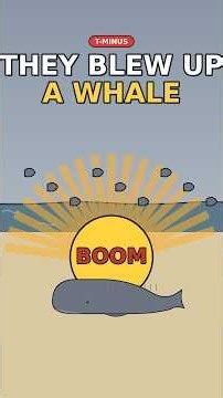The Time Oregon Blew Up a Whale With Half a Ton of Dynamite #shorts #history #oregon