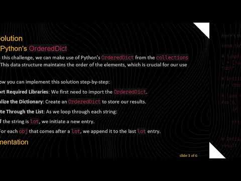 How to Group Elements in a Tape of Data Efficiently