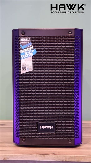 Presenting the all new active speaker from the Impulse Series that is 𝐈𝐦𝐩𝐮𝐥𝐬𝐞 𝟖 It is really amazing with its unique design and easy to handle. It also has 4 presets that is music, live, club and speech. Features Peak Power : 400 Watts 2 Way Full Range Active Speaker Frequency Range : 90 Hz~18KHz Woofer : 8" Inch Tweeter : 34 mm Stock Available Call us at - 8130129200 #Impulse8 #Impulseseries #hawkProduct #HawkTotalMusicSolution #TechVideo #Reel | Hawk
