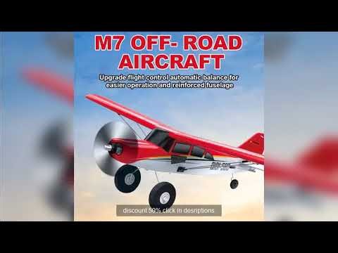 M7 QIDI-560 D RC Airplane 510mm Wingspan One-Key Stunt with 6-Axis Gyro Wind Resistant Flight Contro