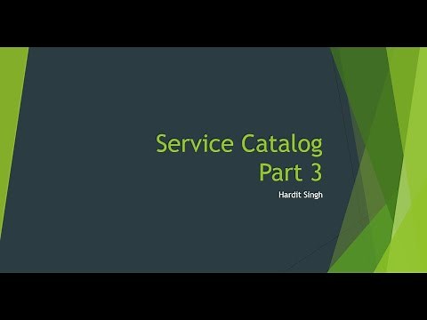 Service Catalog | Part 3 | Catalog UI Policy and Client Scripts with Demo