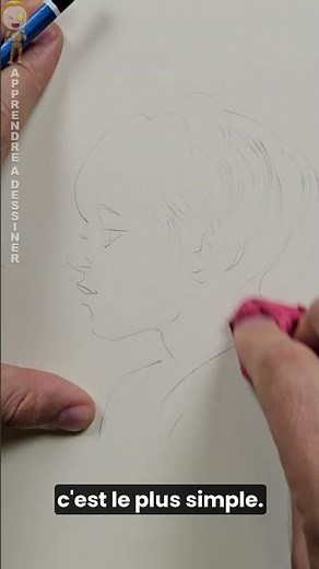 Comment dessiner un visage de profil en s'aidant de l'anatomie du crâne