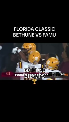 FLORIDA CLASSIC BETHUNE VS FAMU