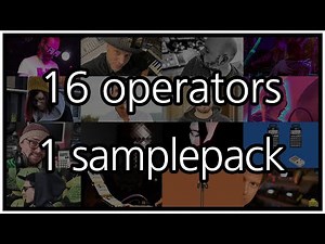#16operators - 1 samplepack