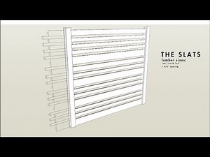 Horizontal Fence Details and Plans