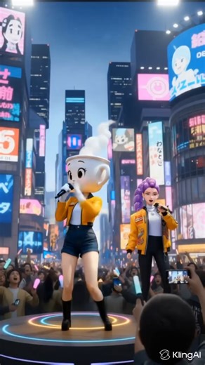 Brainrot x Kpop Demon Hunters Live in Tokyo 🎤✨ | Epic Idol Performance #kpop #anime