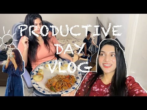 Productive day vlog | software developer | content creator | work life balance | healthy lifestyle