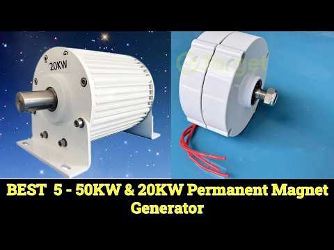 👉TOP 5 BEST 50KW & 20KW Permanent Magnet Generator IN 2026