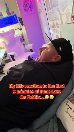 Bone Lake on Netflix — 🤣🤣 Go watch the opening scene! #funny #reactionvideo #couples #netflix #bonelake