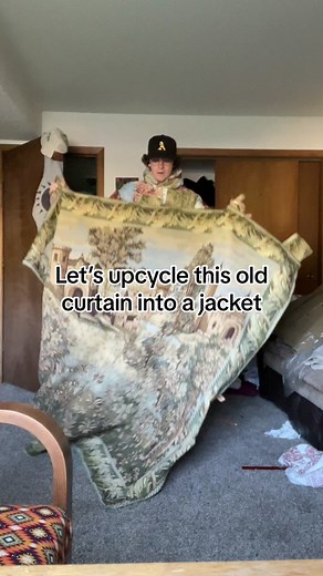 Upcycled Jacket Creation Tutorial | DIY Sustainable Fashion Design