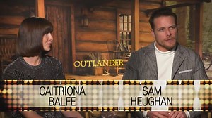 3.6K views · 185 reactions | "Outlander" interview Sam Heughan & Caitriona Balfe | Outlander America | Facebook