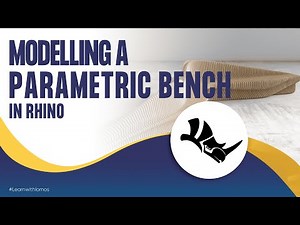 Model a Parametric Bench in Rhino under 10 mins!!