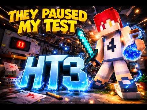 THEY PAUSED MY HT3 TEST